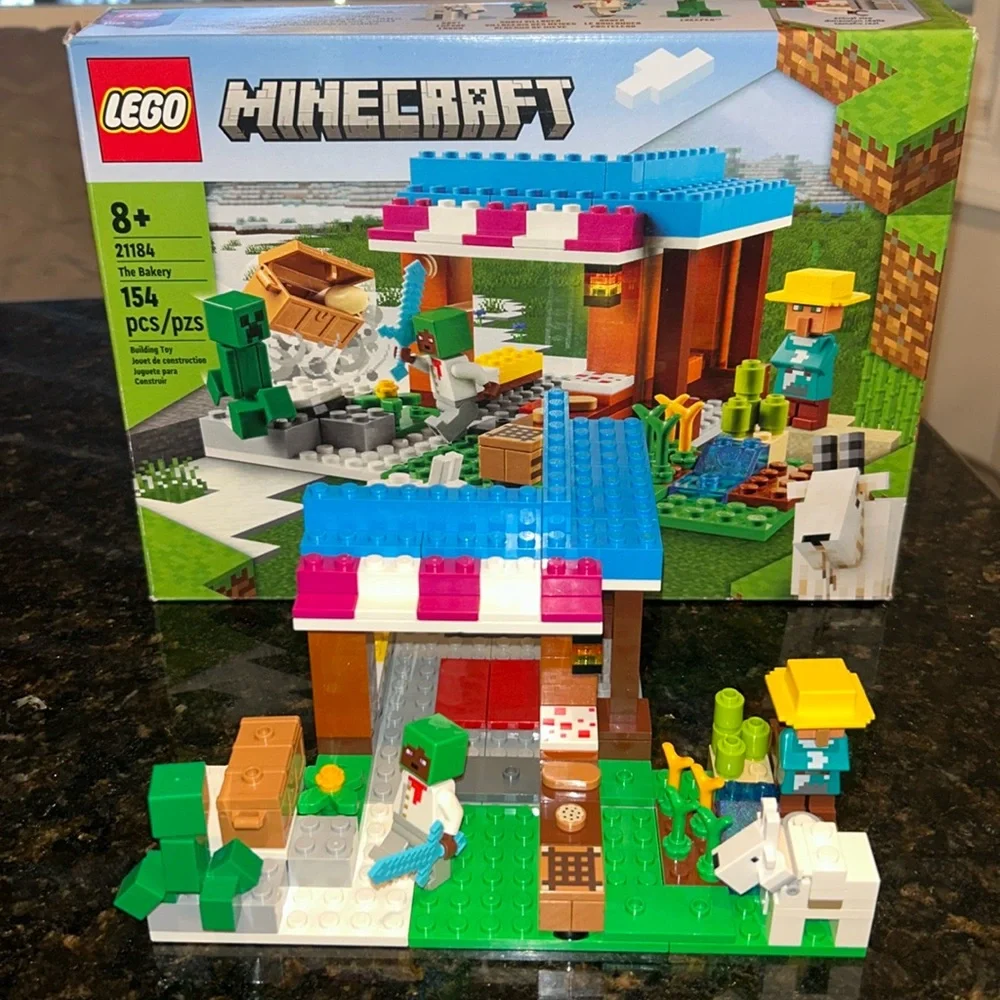 Retired LEGO Minecraft Set 21184: The Bakery